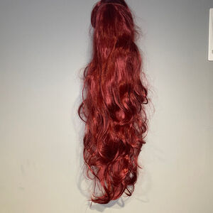 Hair Wig Synthetic Disney Hercules Meg Inspired Red Auburn Wave Long